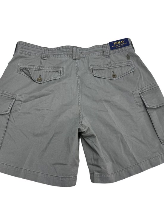 NWT Polo Ralph Lauren Men's Relaxed Fit 8" Cotton Green Cargo Shorts, Size 38 - Picture 2 of 9